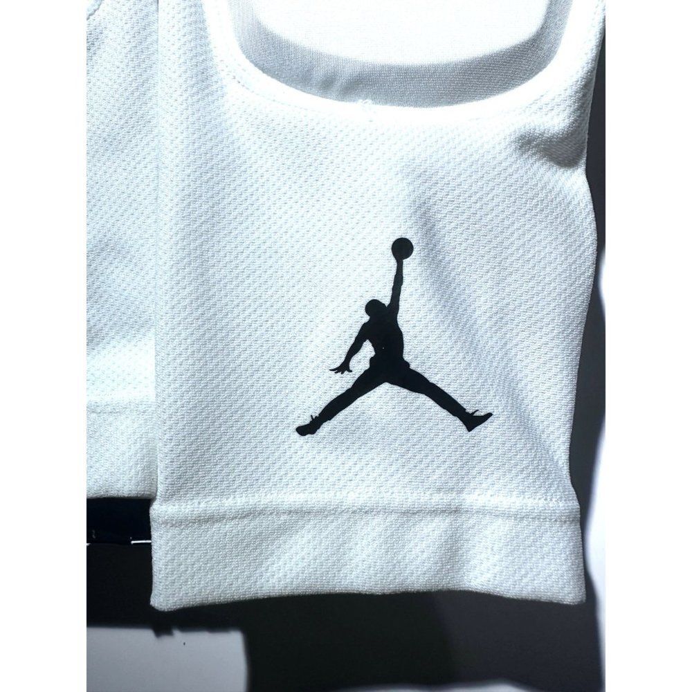 Nike Jordan Pro Hyperstrong Padded Shin Sleeves Basketball White Size L/XL NEW - Picture 6 of 6